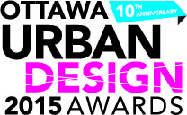 logo of the 2015 Ottawa Urban Design Awards